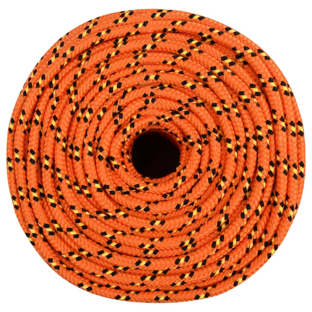 VidaXL Boottouw 6 mm 500 m polypropyleen oranje