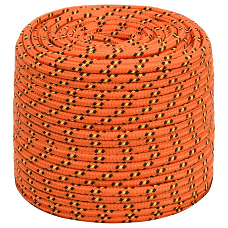 VidaXL Boottouw 8 mm 250 m polypropyleen oranje