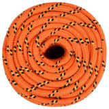 VidaXL Boottouw 16 mm 250 m polypropyleen oranje