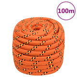 Vidaxl Boot Rope 20 mm 100 m polypropylenoransje