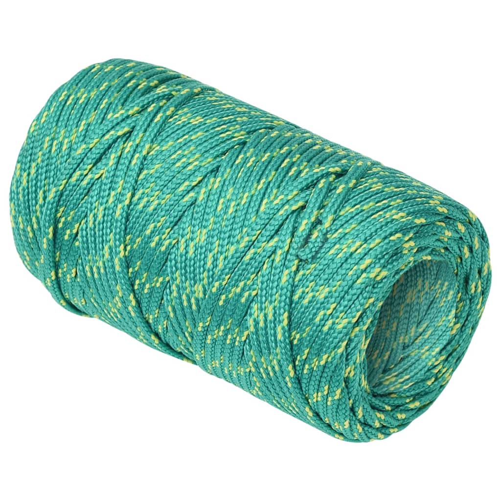 Vidaxl boat rope 2 mm 250 m polypropylene green