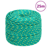 Lina łodzi vidaxl 6 mm 25 m Polipropylen Green