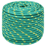 Vidaxl Boot Rope 12 mm 50 m Polropypylen Green