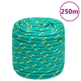 Vidaxl Boat Rope 16 mm 250 m polypropylengrøn