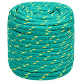 Vidaxl Boat Rope 16 mm 250 m polypropylengrøn