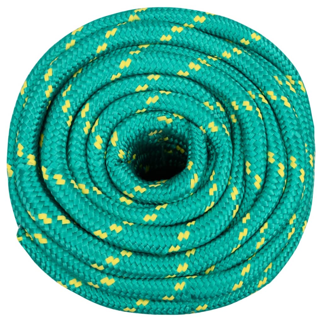 Vidaxl Boat Rope 16 mm 250 m polypropylengrøn