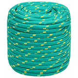 Vidaxl boat rope 18 mm 50 m polypropylene green