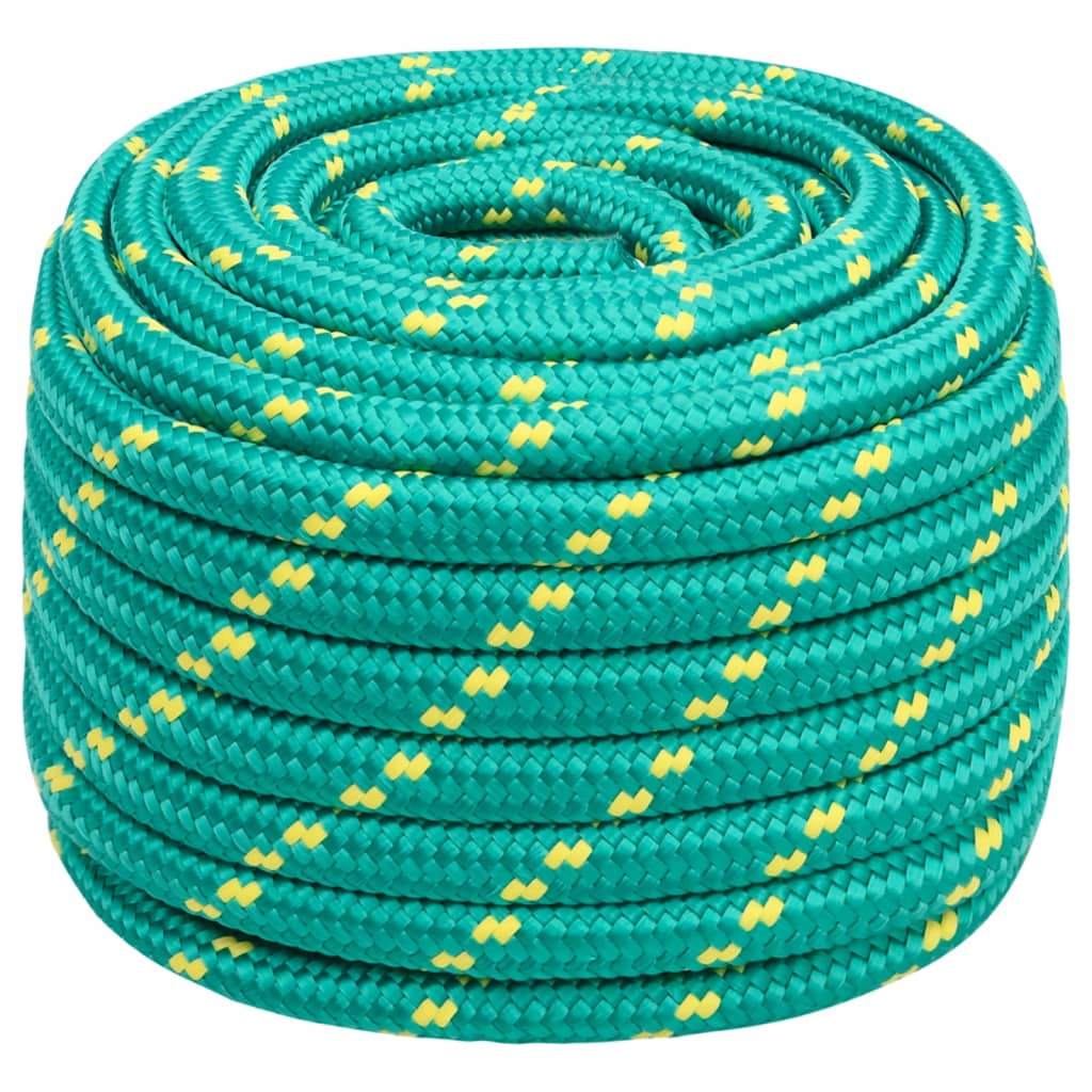 Vidaxl Boot Rope 20 mm 100 m Polropypylen Green