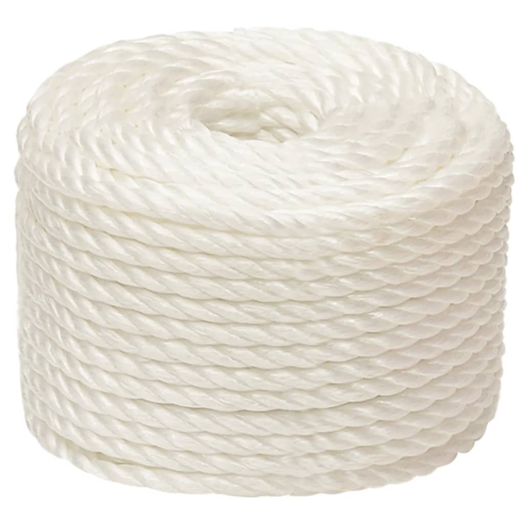 Vidaxl Werkouw 14 mm 25 m Polypropene white