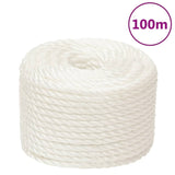 Vidaxl Werkouw 16 mm 100 m Polypropene white