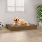 Vidaxl Dog Basket 71.5x54x9 cm Pine solide Honey Brown