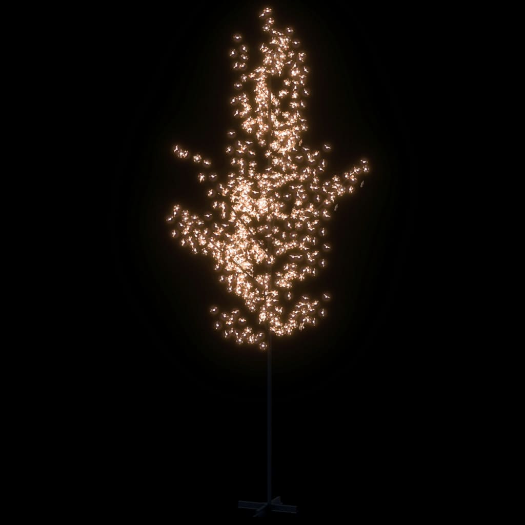 Vidaxl Boom Cherry Blossom 672 LEDS WHITE CHAUD 400 CM