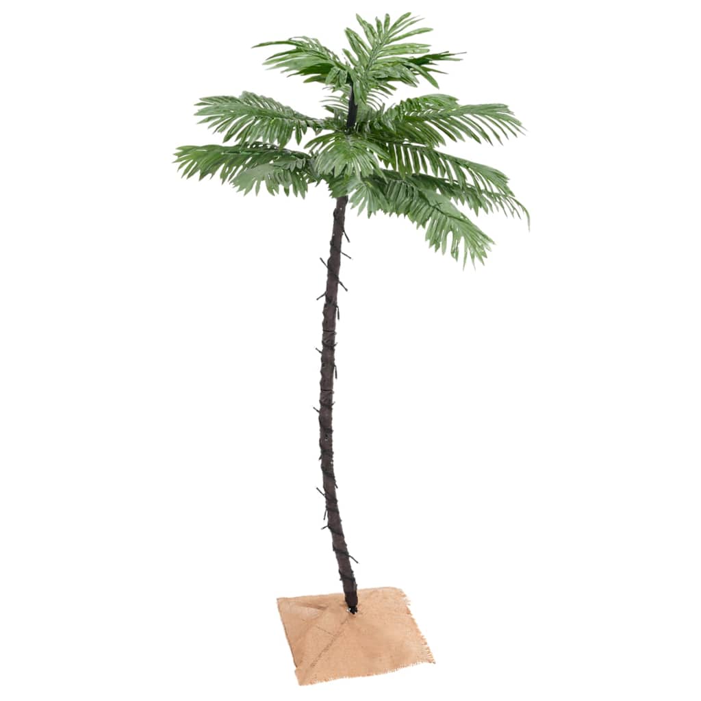 Vidaxl Palm Tree LED 96 LED White White 180 cm