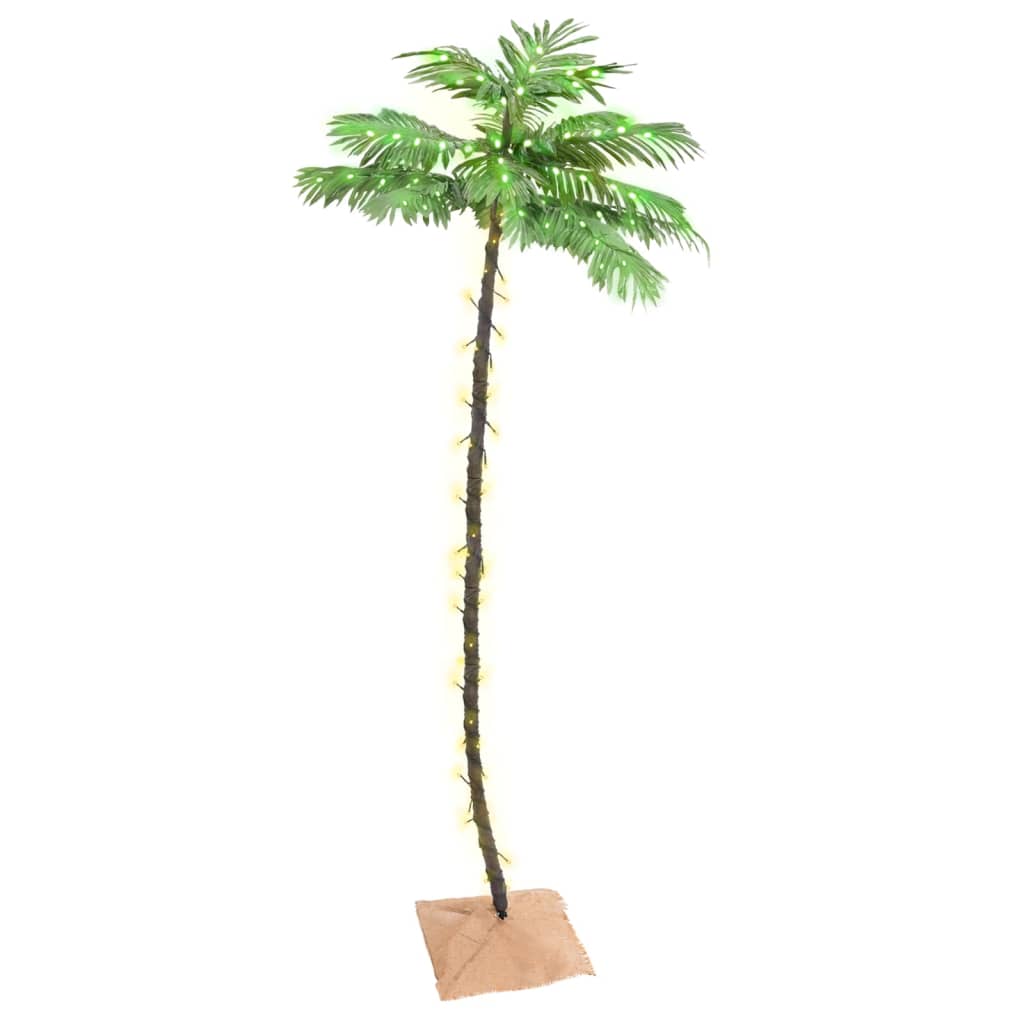 Vidaxl Palm Tree LED 136 diody LED ciepły biały 220 cm