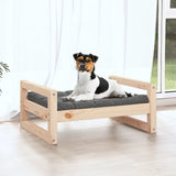 Vidaxl Dog Panier 55.5x45.5x28 cm Pine solide