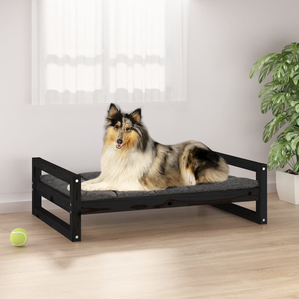 Vidaxl Hond Basket 95.5x65.5x28 cm falte Pine Pick Black