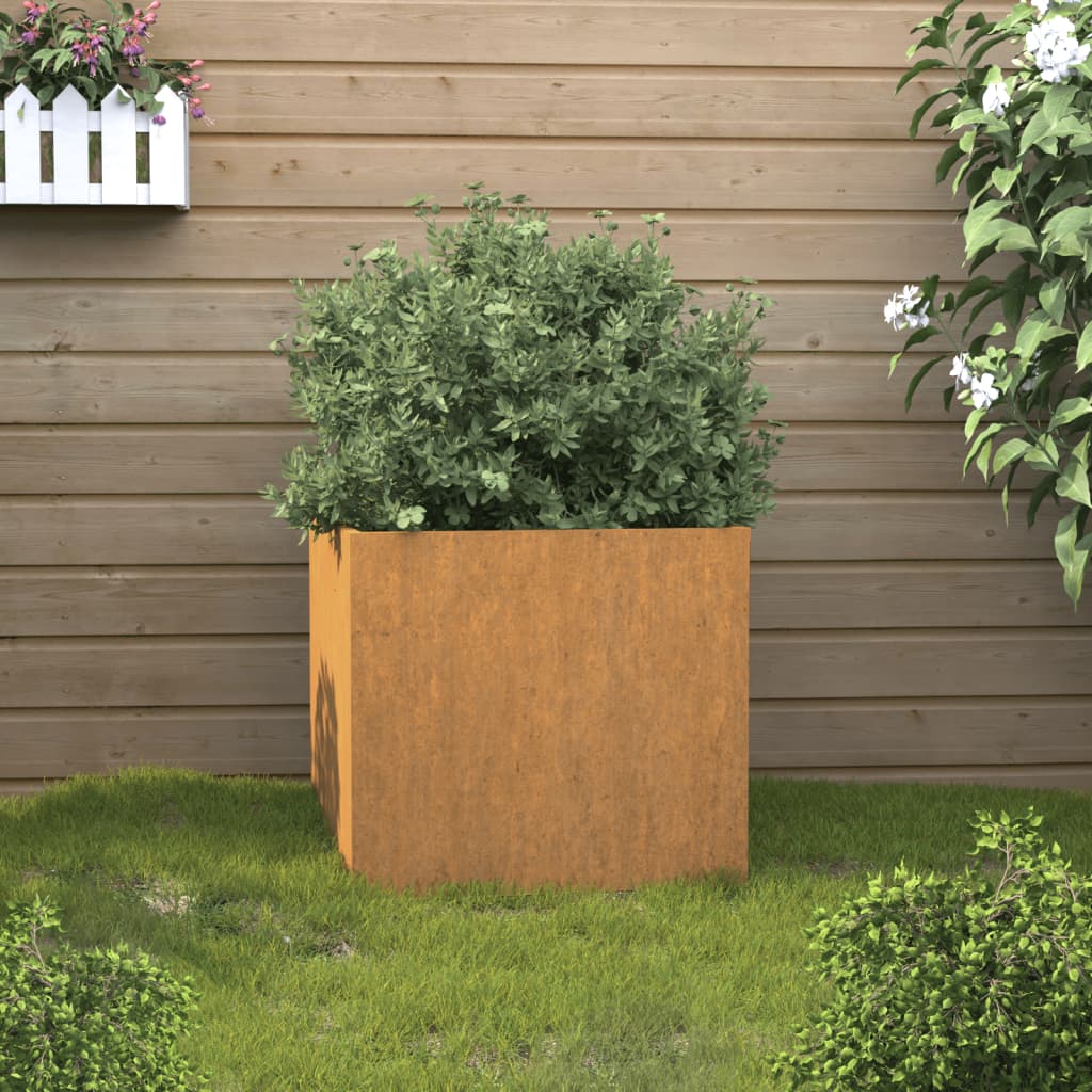 Spanter Vidaxl 32x30x29 cm Corten Steel