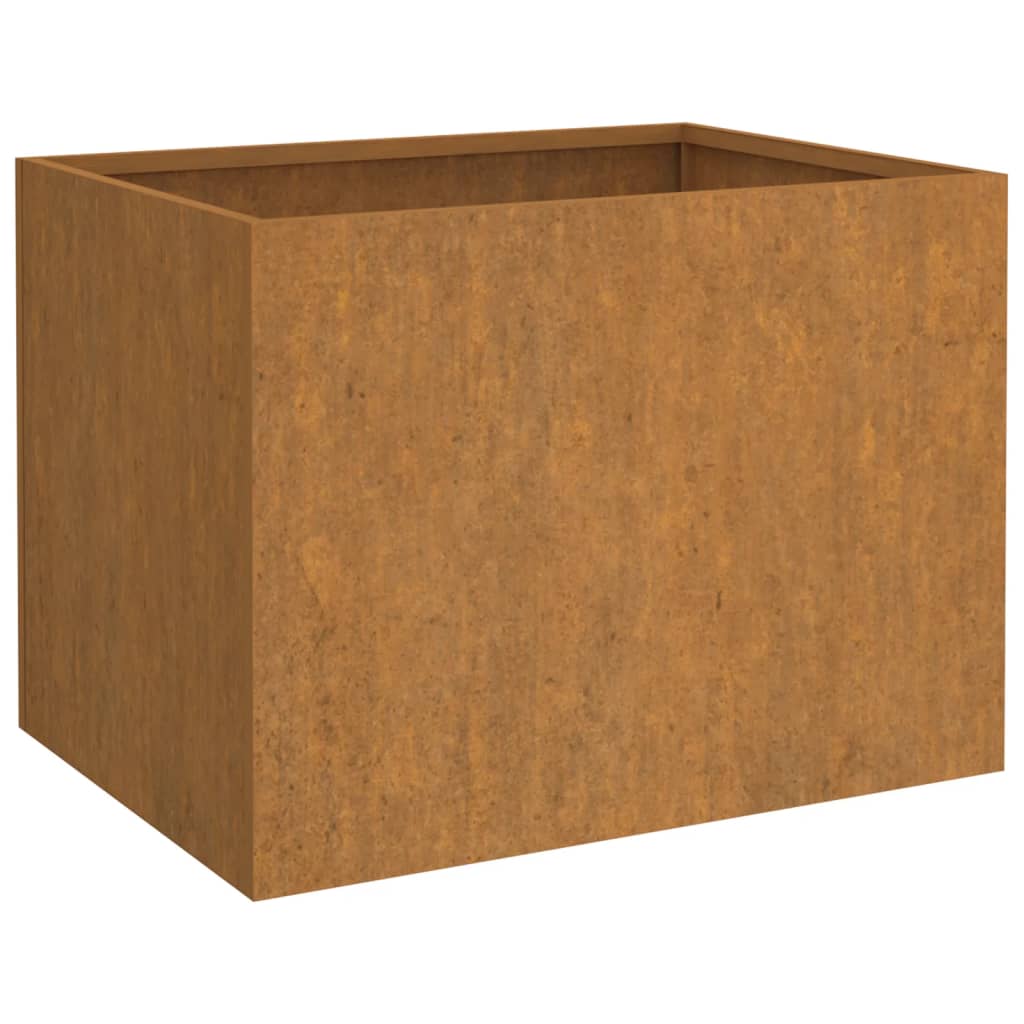 Vidaxl Planning Box 62x47x46 cm Cortenstaal