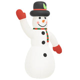 Vidaxl Snowman gonfiabile con LED 370 cm