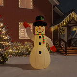 Vidaxl Snowman gonfiabile con LED 370 cm