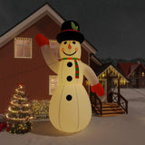 Vidaxl Snowman inflaatable mat LEDS 620 cm