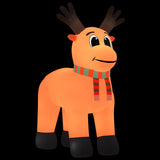 Vidaxl reindeer inflatable with LEDs 500 cm