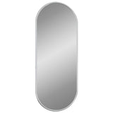 Vidaxl Wall Mirror 50x20 cm owalny srebrny kolor