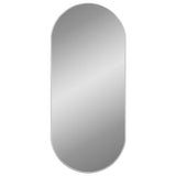 Vidaxl Wall Mirror 100x45 cm oválné stříbrné barvy