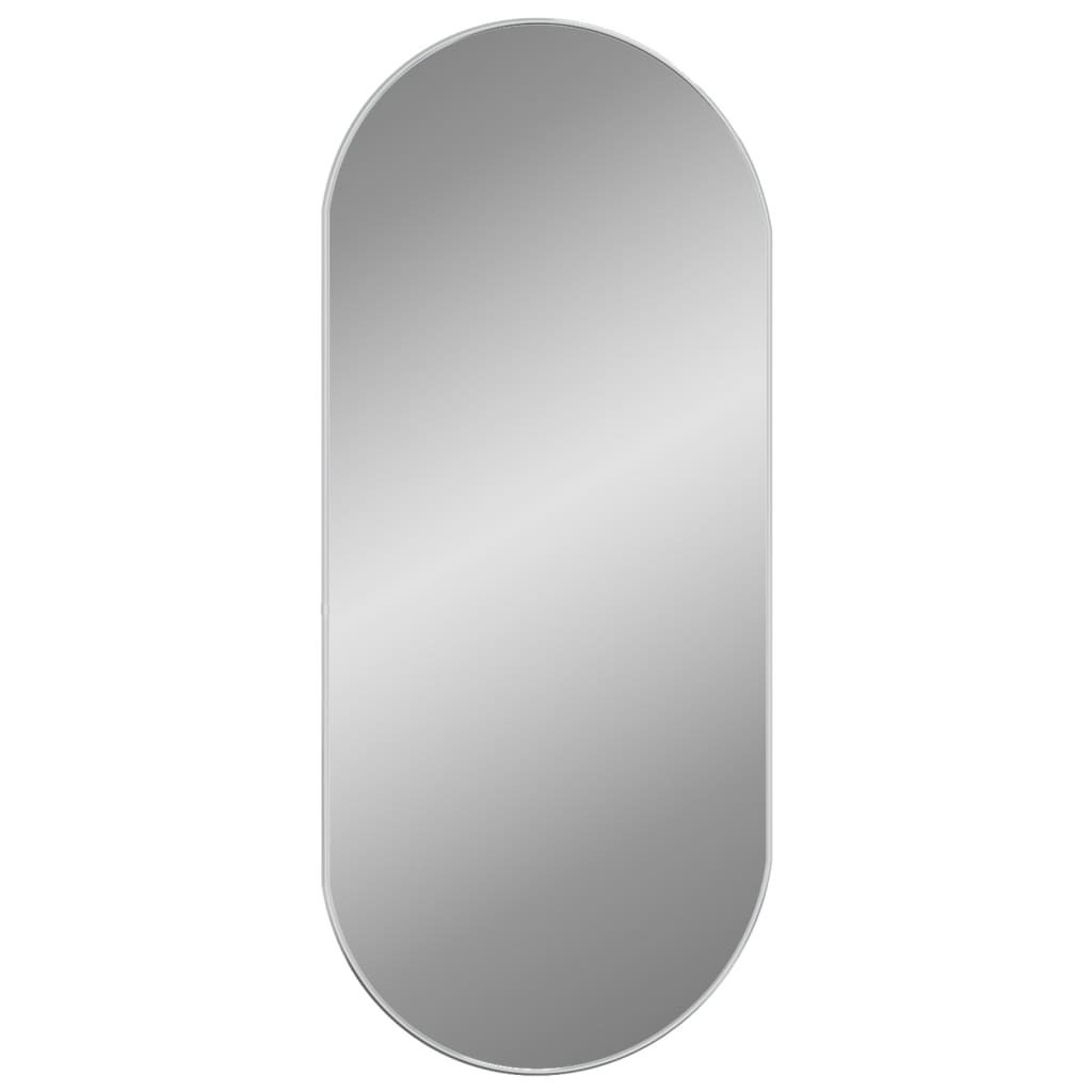 Vidaxl Wall Mirror 100x45 cm oválné stříbrné barvy