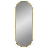 Vidaxl Wall Mirror 40x15 cm ovalt guldfärgat