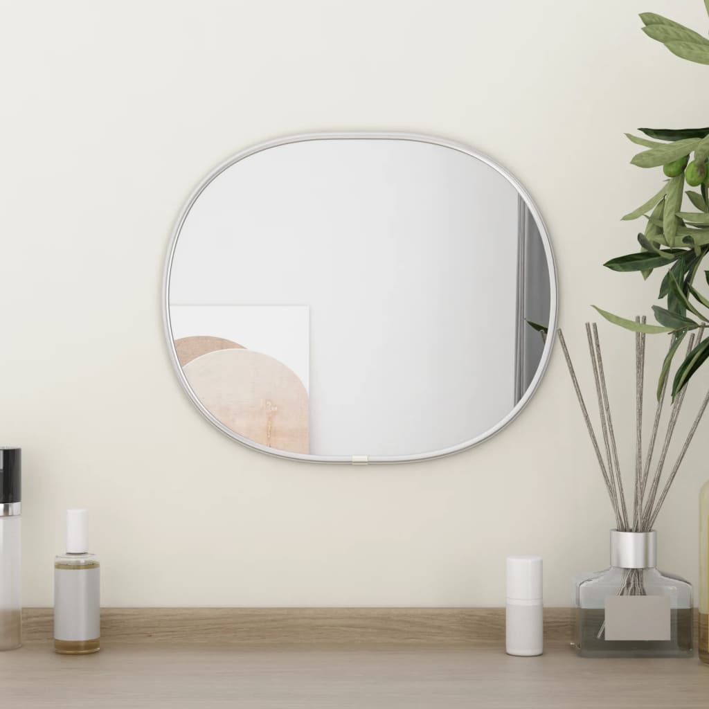 Vidaxl Wall Mirror 30x25 cm srebrne