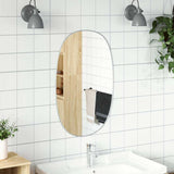 Vidaxl Wall mirror 70x45 cm silver colored