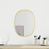 VidaXL wall mirror 30x25 cm gold colored