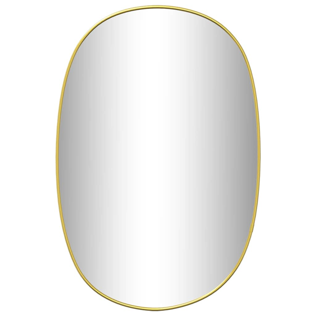 Vidaxl Wall Mirror 50x35 cm złota