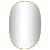 Vidaxl Wall Mirror 50x35 cm złota