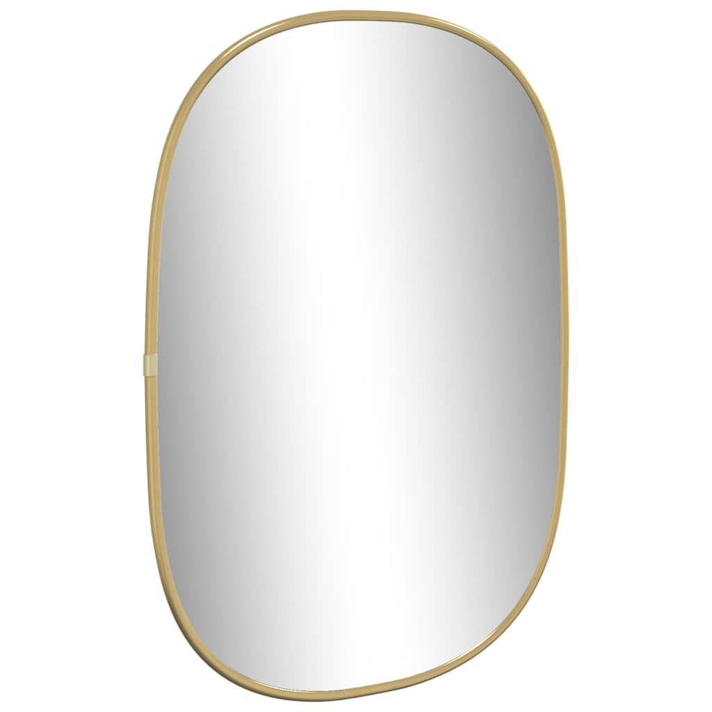 Vidaxl Wall Mirror 50x35 cm złota