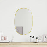 Vidaxl Wall Mirror 50x35 cm złota