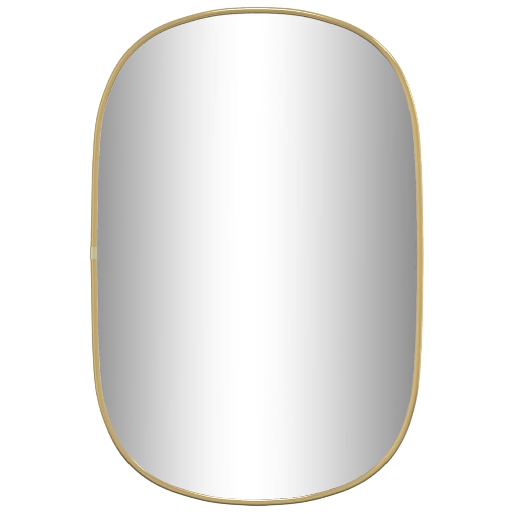 Vidaxl Wall Mirror 60x40 cm zlaté barvy