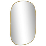 Vidaxl Wall Mirror 60x40 cm guldfarvet