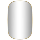 Vidaxl Wall Mirror 70x45 cm złota