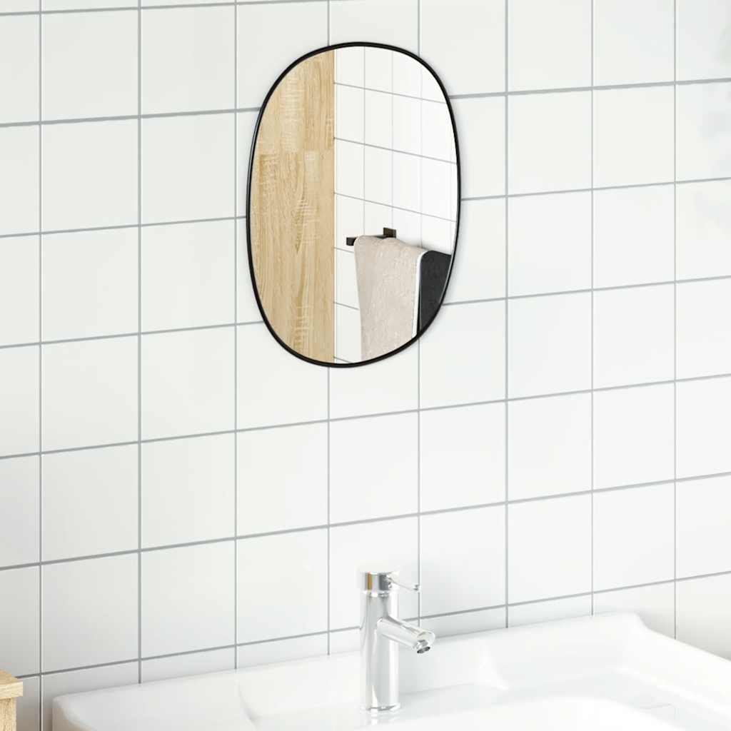 Vidaxl Wall Mirror 30x25 cm czarny