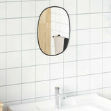 Vidaxl Wall Mirror 30x25 cm czarny