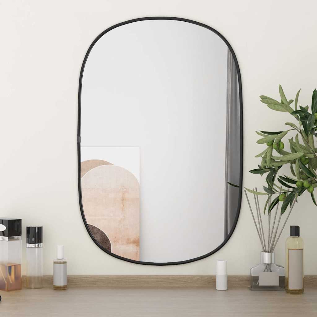 Vidaxl Wall mirror 60x40 cm Black