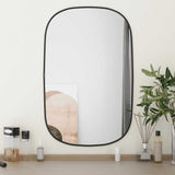 Vidaxl Wall Mirror 70x45 cm černá