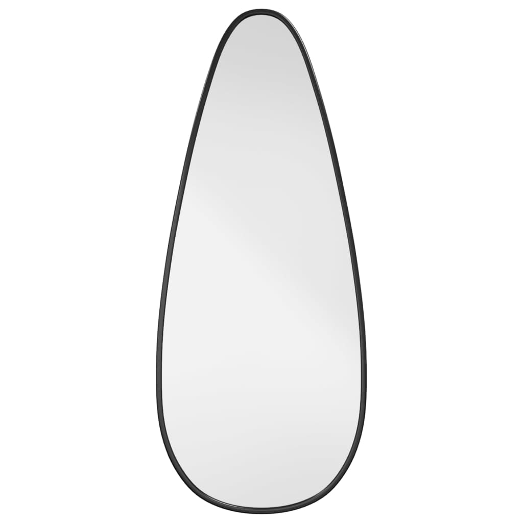 Vidaxl Wall Mirror 60x25 cm sort