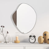 Vidaxl Wall Mirror 50x40 cm srebrny