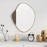 Vidaxl Wall Mirror 50x40 cm złota