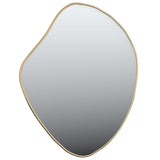 Vidaxl Wall Mirror 60x50 cm guldfarvet