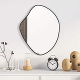 Vidaxl Wall Mirror 50x40 cm czarny