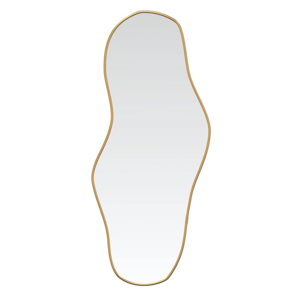 Vidaxl Wall Mirror 60x25 cm zlaté barvy